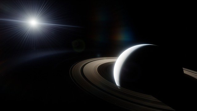 Saturn and star