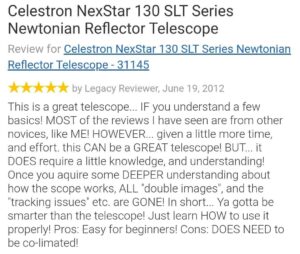 Celestron Nexstar 130SLT good