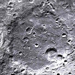 Bailly crater on the moon 