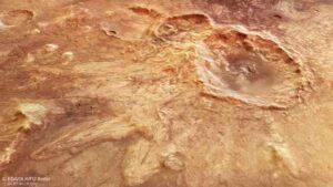Hellas palntia mars crater