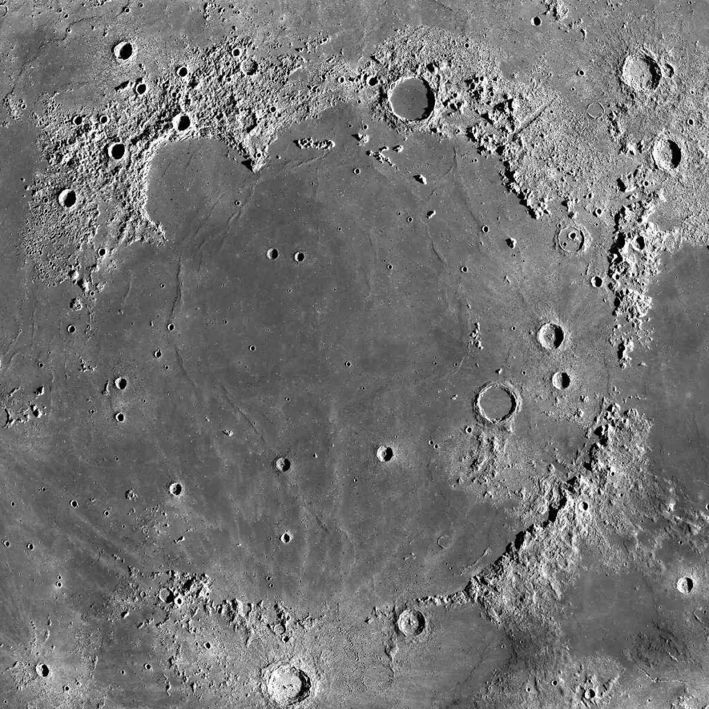 Mare Imbrium crater 