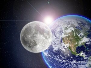 Earth in space