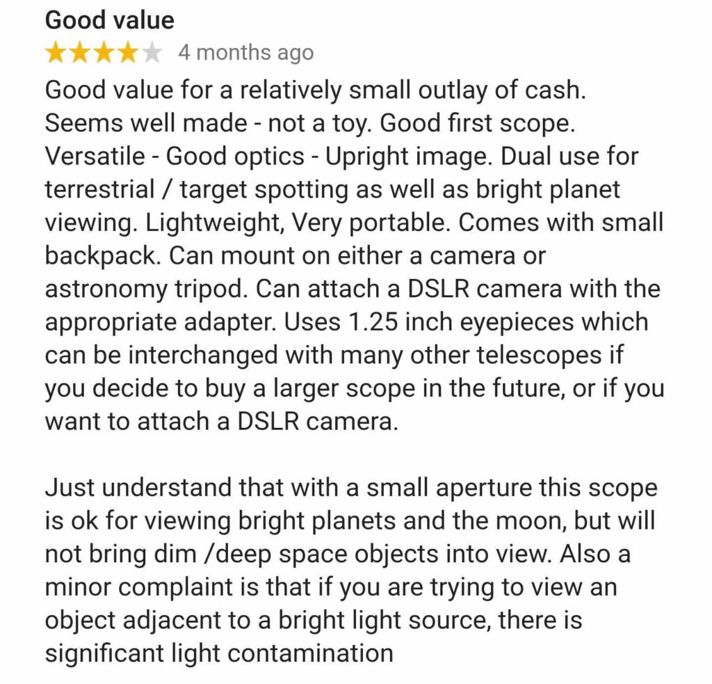 Celestron c90 Review 