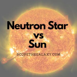 Neutron Star vs Sun (How Are They Different?) | Scope The Galaxy