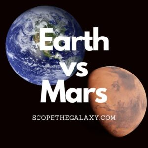 Earth vs Mars (How Are They Different?) | Scope The Galaxy