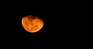 Orange moon
