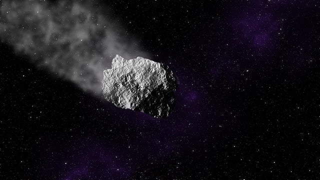 Uneven asteroid